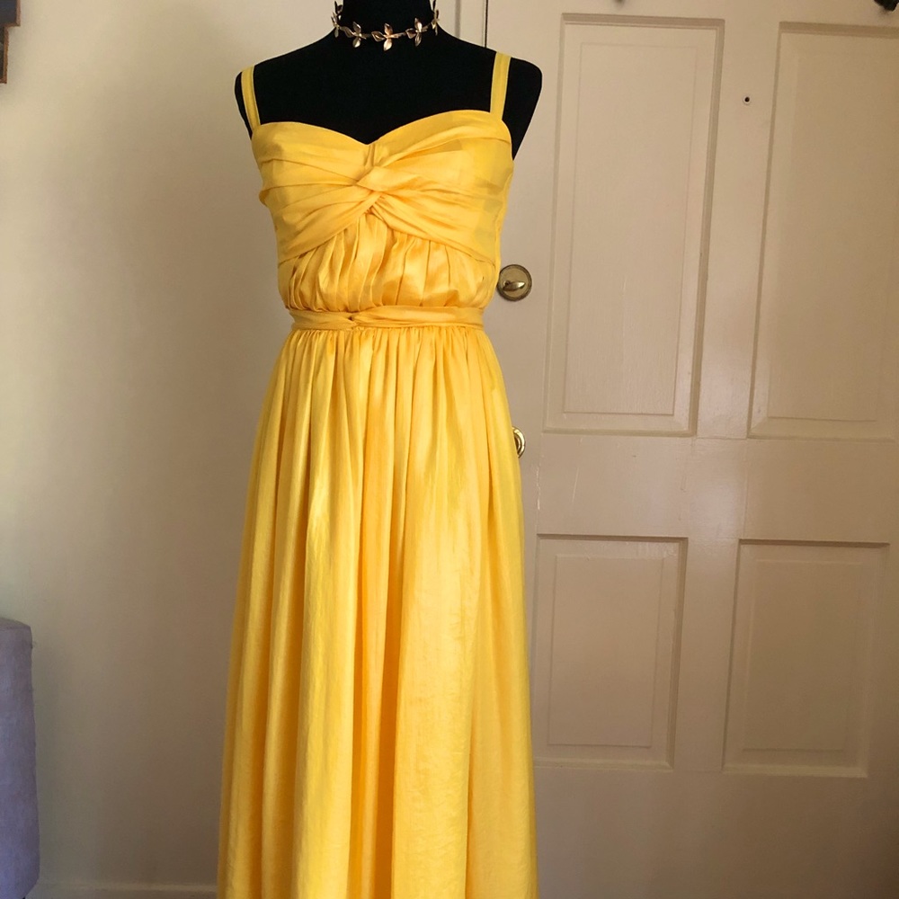 Bright and Beautiful Yellow Gown